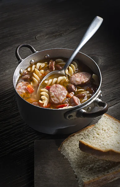 Sausage stew — Stock Photo, Image