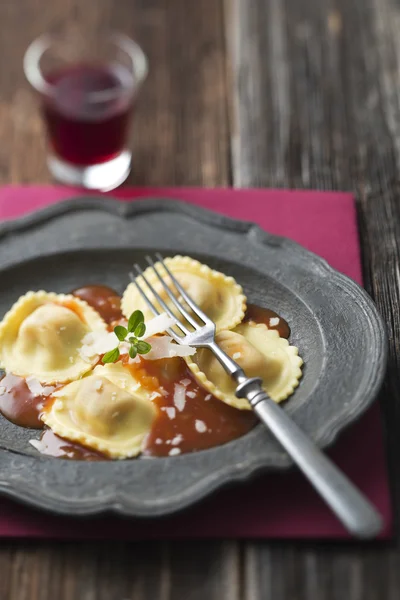 Ravioli van pasta — Stockfoto