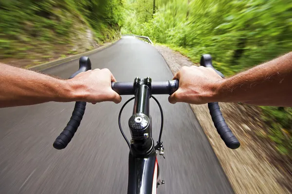 Ciclismo rodoviário — Fotografia de Stock