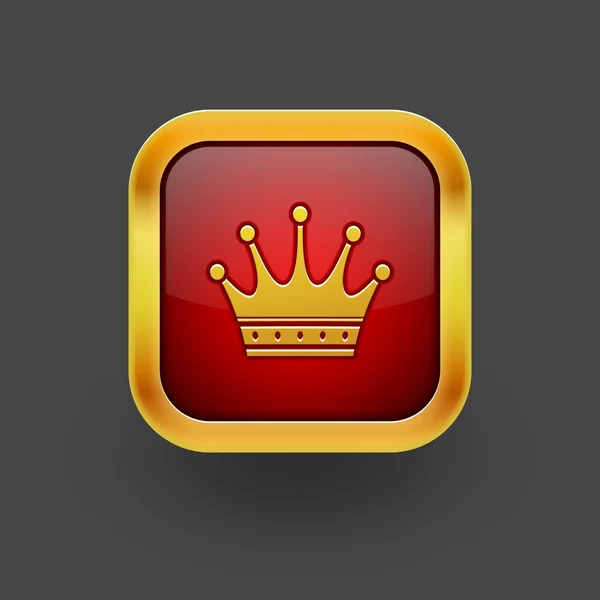 Crown icon — Stock Vector