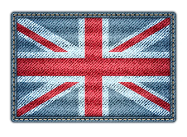 Stor britan flagga. vektor illustration. eps10 — Stock vektor
