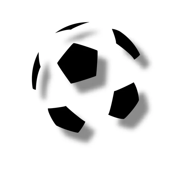 Illustration vectorielle icône football — Image vectorielle
