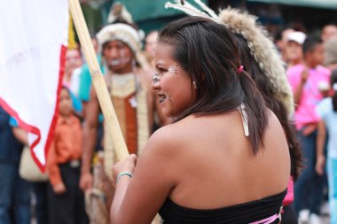 Antik Hint Aztek İmparatorluğu folkloru