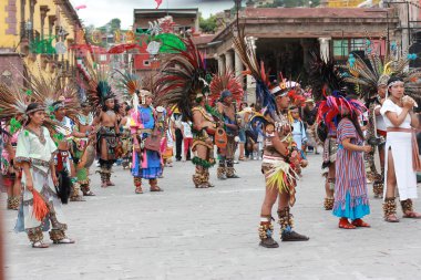 Antik Hint Aztek İmparatorluğu folkloru