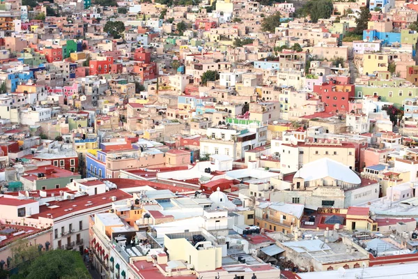 Colorful view of the city Guanajuato, Mexico. — Stock Photo, Image