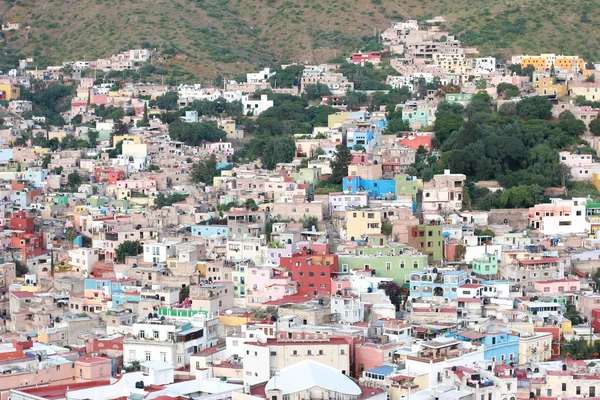 Colorful view of the city Guanajuato, Mexico. — Stock Photo, Image