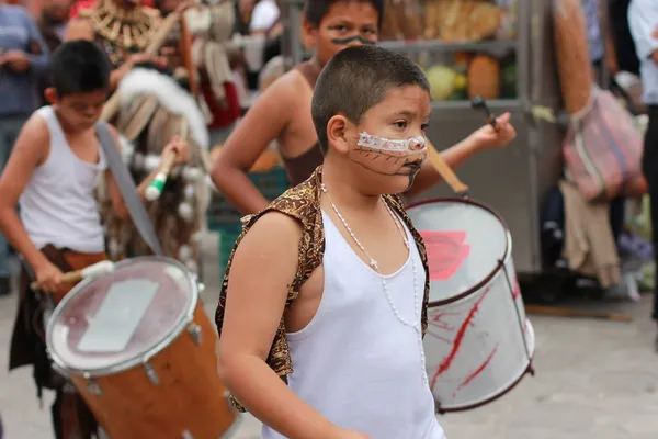 Antico folklore dell'impero azteco indiano — Foto Stock