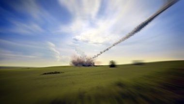 düşen meteorit