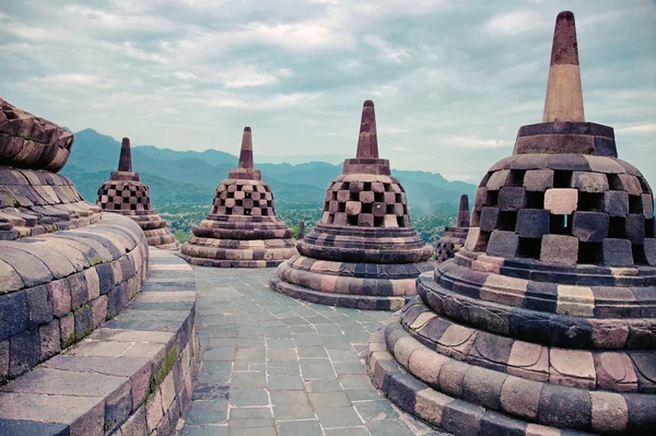 Templo de borobudur — Fotografia de Stock