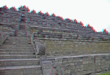 Borobudur Tapınağı stereo