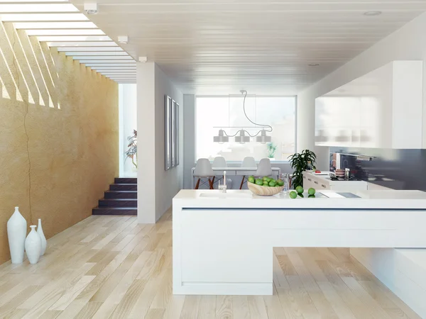 Interior da cozinha — Fotografia de Stock