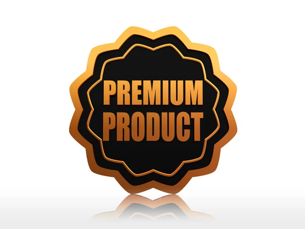 Premium προϊόν ετικέτα starlike — Φωτογραφία Αρχείου