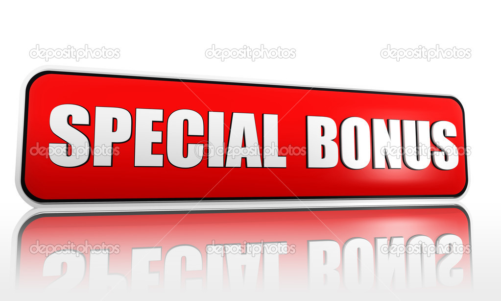 Special bonus banner
