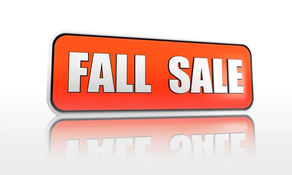 Fall sale banner — Stock Photo, Image