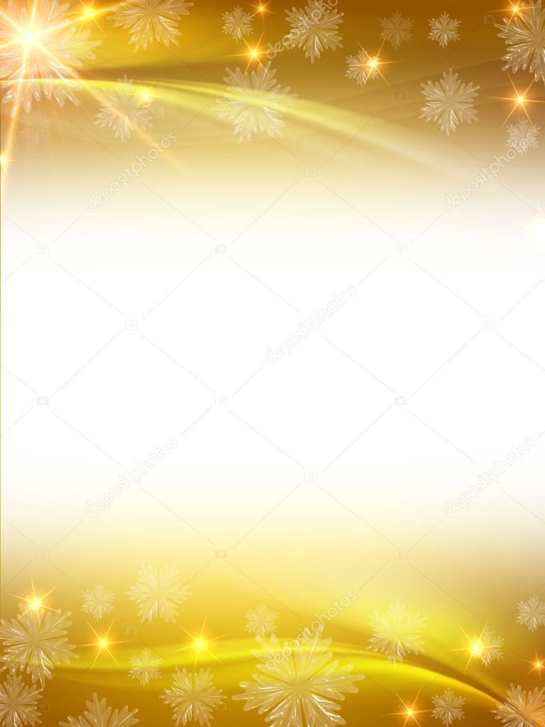 Winter background with text space