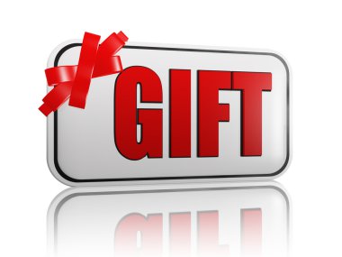 kurdele ile hediye banner