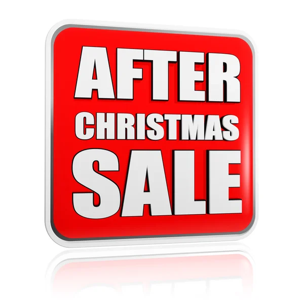 After christmas sale banner — Stock Photo, Image