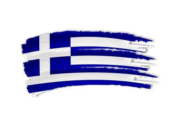 Görög zászló rajz — Stock Fotó