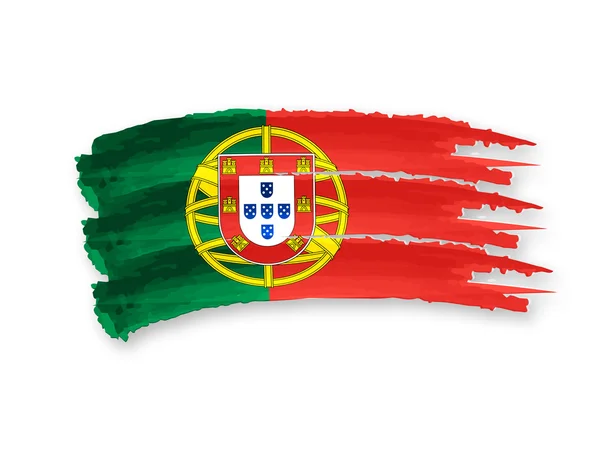 Bandeira portuguesa — Fotografia de Stock