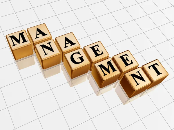 Golden management — Stock Photo, Image