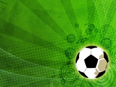 Vintage futbol arka plan