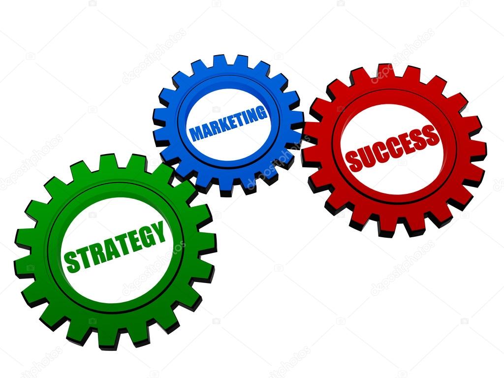 strategy, marketing and success in color gears