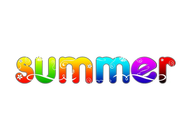 Verão colorido — Fotografia de Stock