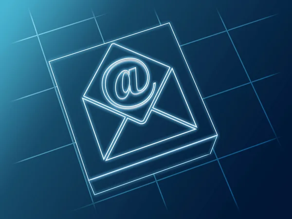 Email sign — Stock Photo, Image