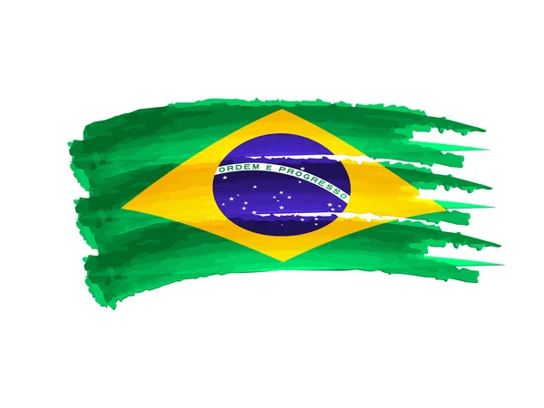 Brazilian flag — Stock Photo, Image