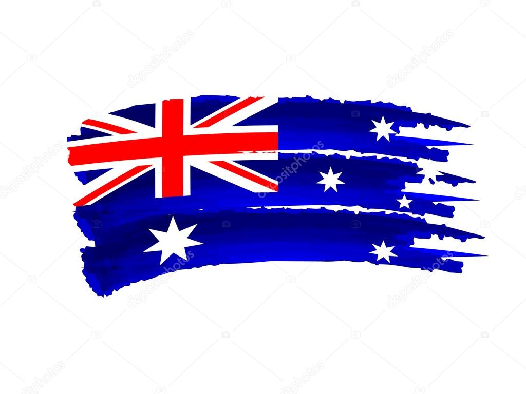 Ingen dør Klimatiske bjerge Australian flag Stock Photo by ©marinini 26245091