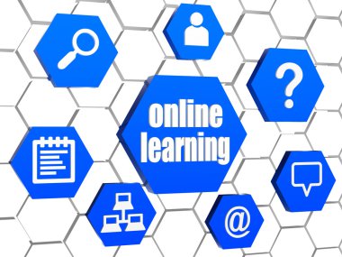 Mavi altıgenler ayetlerine internet ve online öğrenme