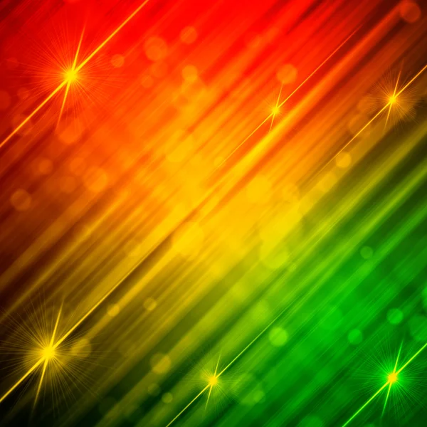 Abstract motley background with shining lines and stars — Stock Photo, Image