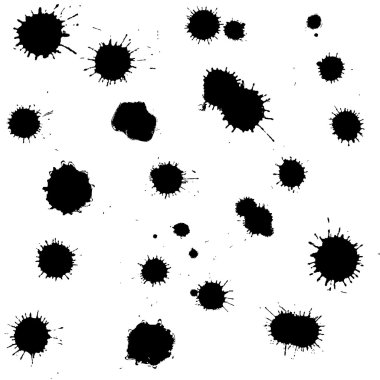 siyah lekeler leke seti