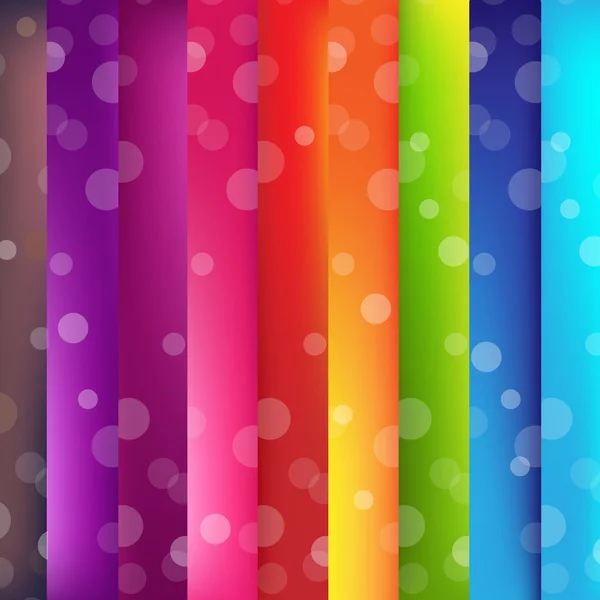 Farbenfroher Hintergrund mit Bokeh — Stockvektor