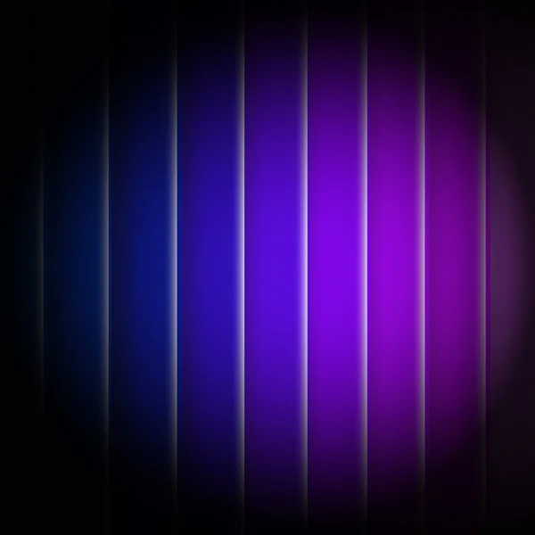 Zwart en violet achtergrond met lijnen — Stockvector