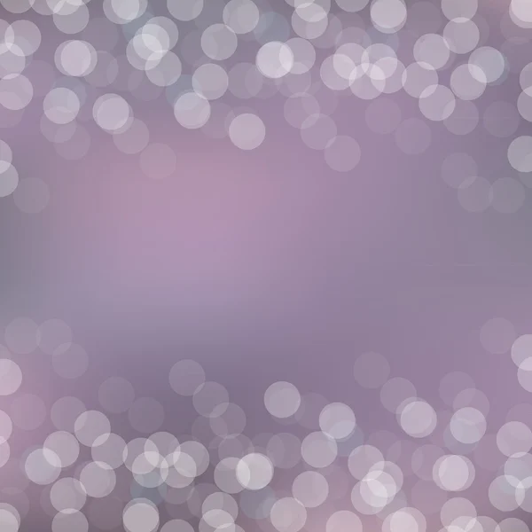Carte violette avec Bokeh — Image vectorielle