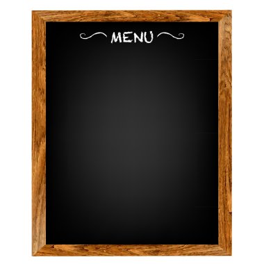 Restoran Menü ahşap tahta