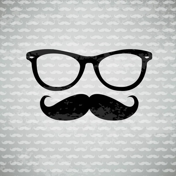 Hipster — Stockvektor