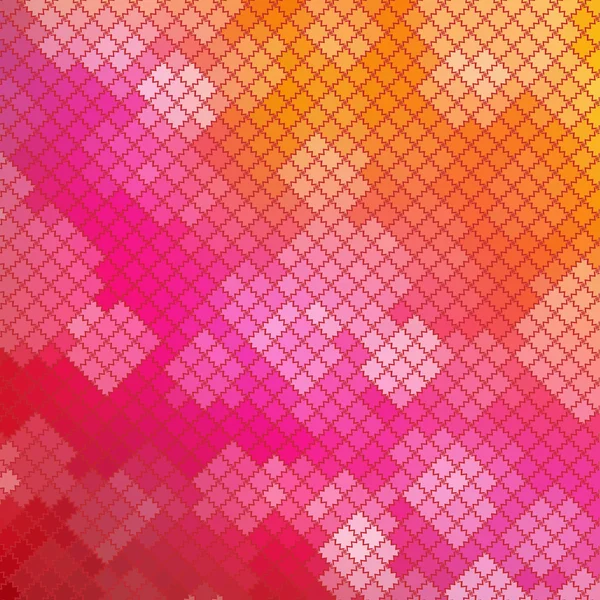 Mosaik rosa bakgrund — Stock vektor