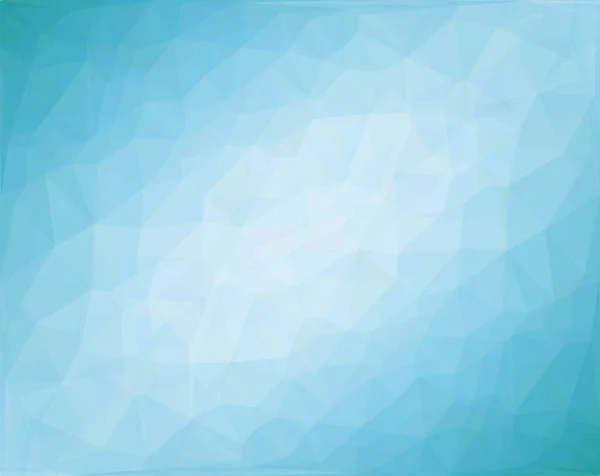 Blue Poligonal Background With Line — Stock Vector