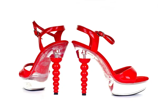 Sexy Red High Heels Stock Photo