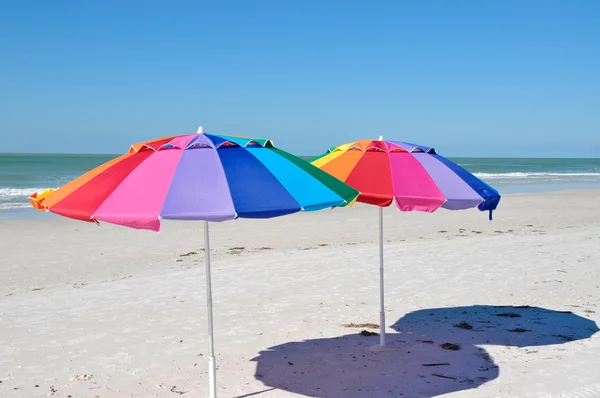 Beach Umbrellas — Stock Photo, Image