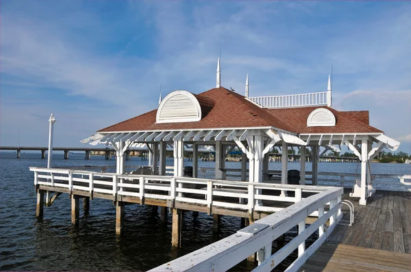 Molo storico di Bradenton beach — Foto Stock