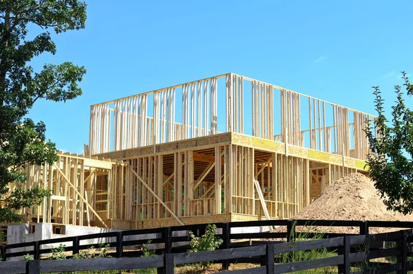 New House Construction — Stock Photo, Image