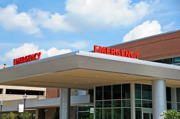 Signo de hospital ambulatorio — Foto de Stock