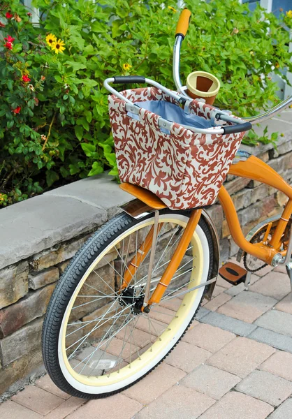 Ретро-стиль велосипеда — стоковое фото