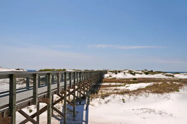 Strandpromenaden — Stockfoto