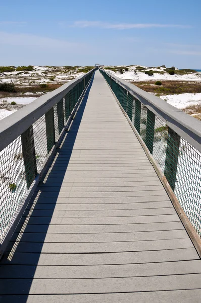 Strandpromenade — Stockfoto