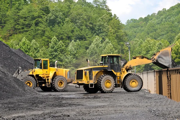 Loading Coal — Stock Photo, Image