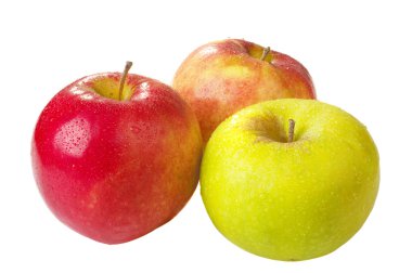 Geçen yılın mahsulünün üç elma